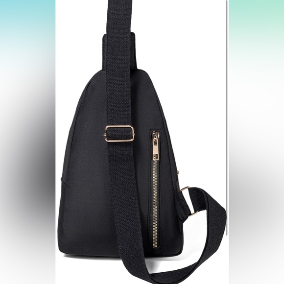 Crossbody black sling bag - Picture 5 of 8